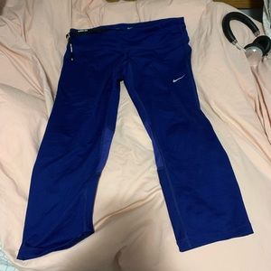 Nike dry-fit running capris